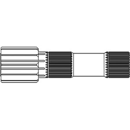 Aftermarket Differential Brake Shaft Fits Case IH 1270 1370 2390 2394 A168168